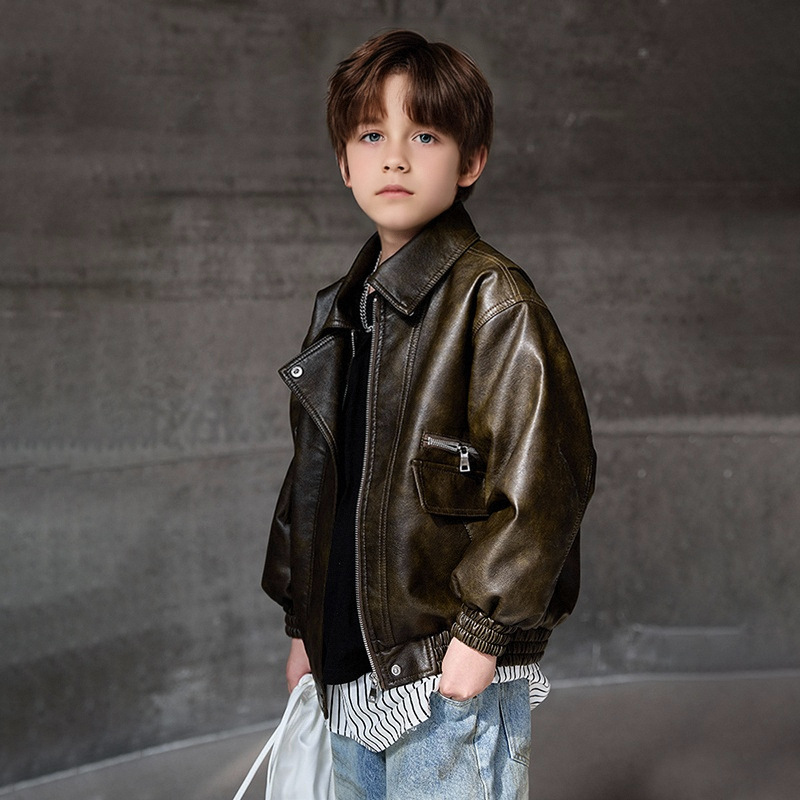 Boys Dark Green Waterproof Win - Streetwear Brand Logos recension och pris
